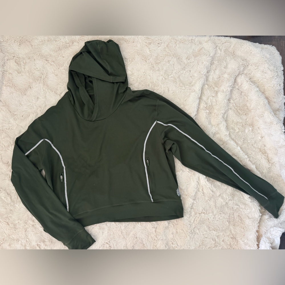FP Movement by Free People Dark Green Hoodie